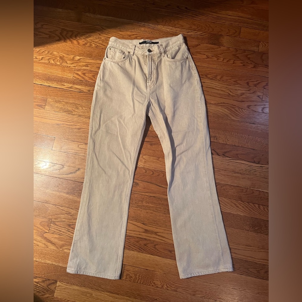 Jacquemus de Nîmes jeans in beige. Size 29